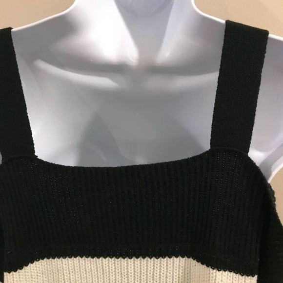 Sanctuary Off The Shoulder Sweater Striped Large - Picture 7 of 13